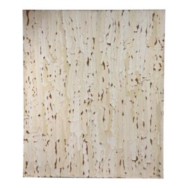 Circa 1998 Rex Ray Encaustic on Jute Painting