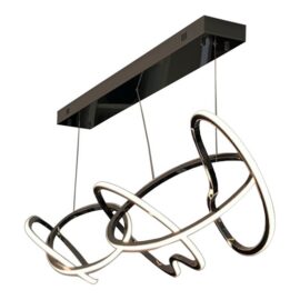 ETA Lighting Unity Chandelier, Brushed Chrome. Original Price: $3,400