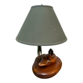 Turkey Swamp Duck Decoy Table Lamp