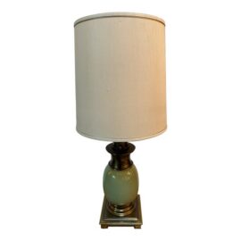 Mid 20th Century Ostrich Egg Table Lamp