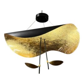 Enzo Catellani for Catellani & Smith Lederam Manta Pendant. Original Price: $3,800
