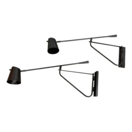 Michael Oren Designs Swing Arm Sconces, Pair