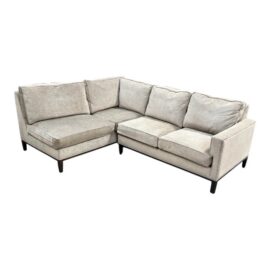Cypress Furniture Sectional in Holly Hunt Fabric