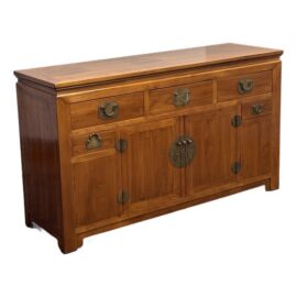 Vintage Asian Rosewood Sideboard