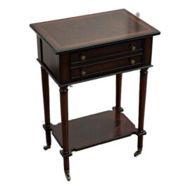 Circa 1999 Bombay Co. Side Table + Casters