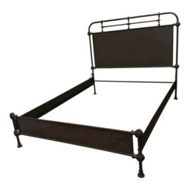 Queen Size Restoration Hardware French Academie Bed Frame. Original Price: $900