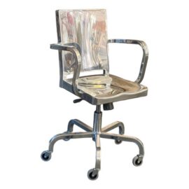 Philippe Starck for Emeco Hudson Swivel Armchair. Original Price: $3,600