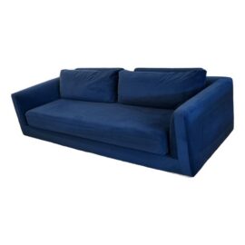 Rove Concepts Milo Sleeper Sofa, Cobalt. Original Price: $2,700