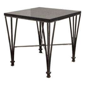 Post Modern Granite + Steel Table