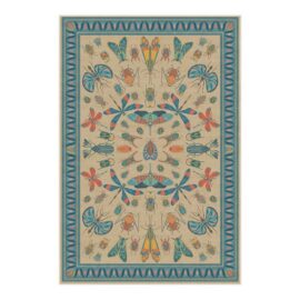 6ft X 9ft Iris Apfel for Ruggable Fluttby Area Rug. Original Price: $600