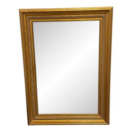 Windsor Art & Mirror Company Custom Antique Gold Finish Wall Mirror, Circa 2000