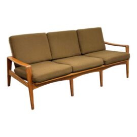 Komfort Danish Three Seat Sofa, Circa 1960's