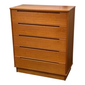 Nils Jonsson for Torring Møbelfabrik Five Drawer Dresser