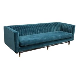 Joybird Chelsea Sofa, Royal Peacock. Original Price: $3,607