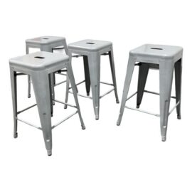 UrbanMod Counter Height Bar Stools, Set of Four