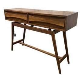 West Coast Modern Handcrafted Entry Way Console. Original Price: $1,400