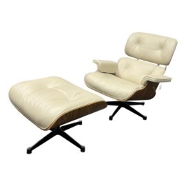 Eames Style Lounge Chair + Ottoman. Original Price $1,400