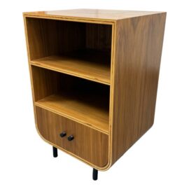 Mid Century Style Media Cabinet + Drawer