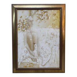 Victor Anufriev Original Painting "Wings of Desire", Certificate. Original Price: $8,000