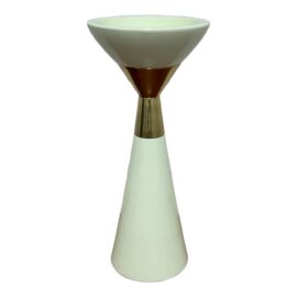 Hamilton Park Interiors Hourglass Pillar Candle Holder, Small