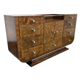 Michael Amini for Aico Cloche Sideboard, Bourbon. Original Price: $2,798