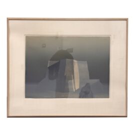 John Axton “Sacred Walls” Framed Lithograph, Signed, Circa 1978