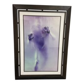 Contemporary Blurred Male Figural Framed Print