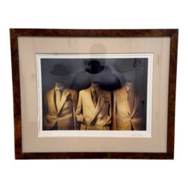 Custom Framed Lithograph, Signed