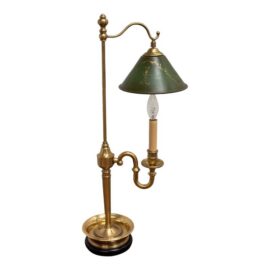 Frederick Cooper Brass Candlestick Table Lamp