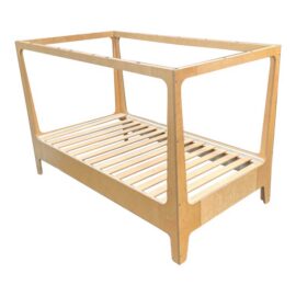 Twin Size Oeuf Perch Nest Bed Frame. Original Price: $2,080