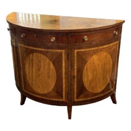 Burton Ching Georgian Demi-Lune Commode