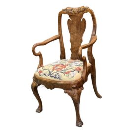 Roberto Barahona for Burton Ching Queen Anne Style Chair