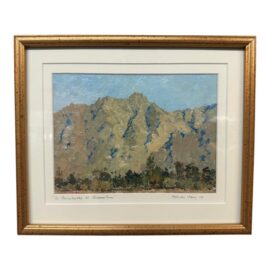 Malcolm Mason "The Remarkable's at Queenstown" Oil Painting, Signed