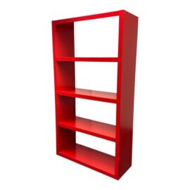 Ikea Kallax Laminate Bookshelf, Red