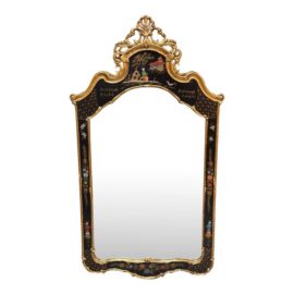 Friedman Brothers Canton Hand-Painted Chinoiserie Mirror. Original Price: $7,700