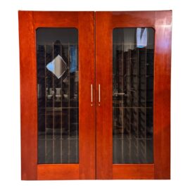 Le Cache 5200 Wine Cabinet. Original Price: $9,000