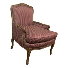 French Country Louis XV Style Bergère Chair