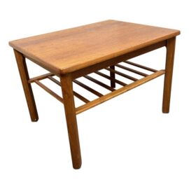 Mobelfabrikken Toften Furniture Side Table, Mid 20th Century