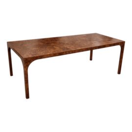 CB2 Aqua Virgo Desk/Dining Table. Original Price: $1,000