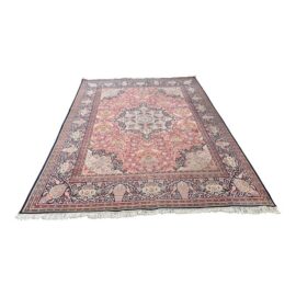 8ft 10in X 12ft Hand Knotted Silk Gulmarg Area Rug