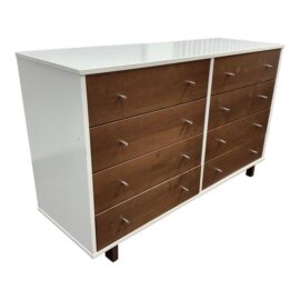 Room & Board Moda White Eight Drawer Dresser. Original Price: $1,500
