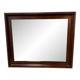 Omexey Home Furnishings Cherry Wood Wall Mirror