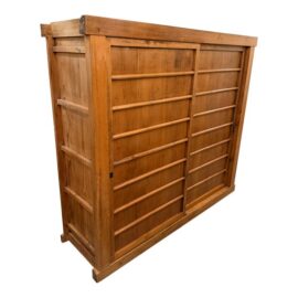 Tansu Storage Sliding Door Cabinet
