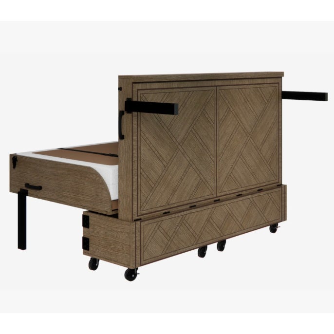 Foundry Select Ambrosia Rolling Cabinet Bed - Thumbnail 2