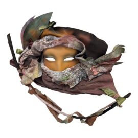 Dominique Caron Handmade Leather Art Mask