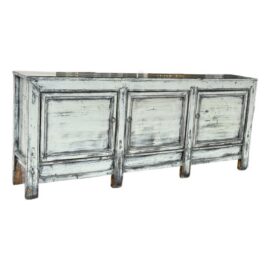 Distressed Finish Farmhouse Sideboard