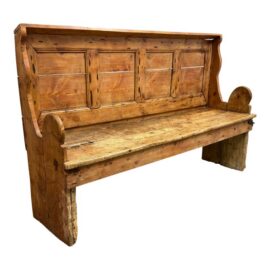 English Pine Settle Bench