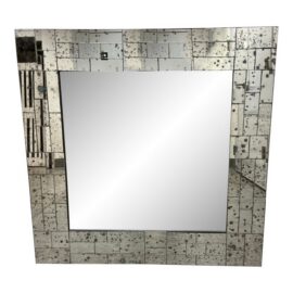 Coaster Fine Furniture Mirrored Paneled Wall Mirror. Estimated Price: $400