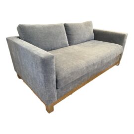 Pottery Barn Jake Loveseat, Chambray. Original Price: $3,400