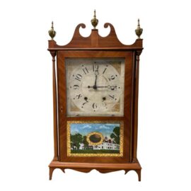 Seth Thomas Pillar & Scroll Shelf Clock